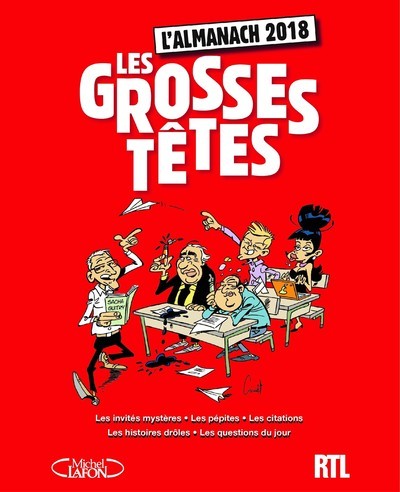 Image de L'almanach des Grosses Têtes 2018