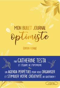 Image de Bullet journal optimiste A5 - Edition Florale - Agenda et carnet de notes A5 - To do list et organisation - créativité et bonheur as