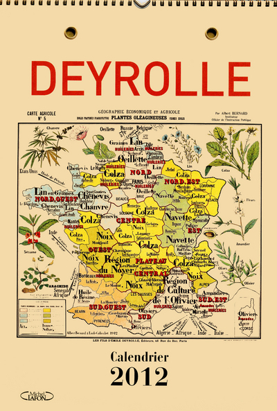 Image de Calendrier Deyrolle 2012