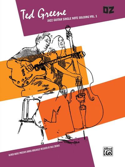 Picture of TED GREENE : JAZZ GUITAR SINGLE NOTE SOLOING, VOLUME 1