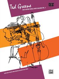 Picture of TED GREENE : JAZZ GUITAR SINGLE NOTE SOLOING, VOLUME 1