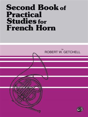 Picture of ROBERT W. GETCHELL : PRACTICAL STUDIES FOR FRENCH HORN, BOOK II