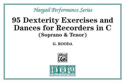 Picture of 95 DEXTERITY EXERCISES AND DANCES FOR RECORDERS IN C (SOPRANO & TENOR)