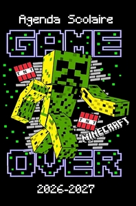 Image de Minecraft Agenda Scolaire 2026-2027