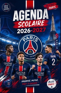 Image de Agenda Scolaire PSG 2026-2027