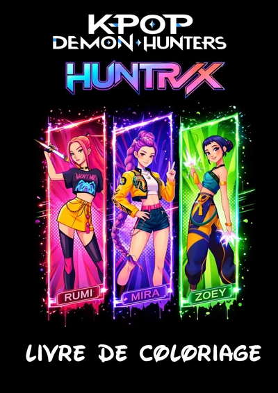 Image de Livre de Coloriage K-Pop Demon Hunter