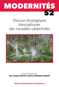 Image de Discours écologiques francophones des nouvelles subjectivités
