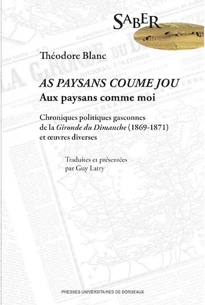 Picture of Théodore blanc, as paysans coume jou / aux paysans comme moi