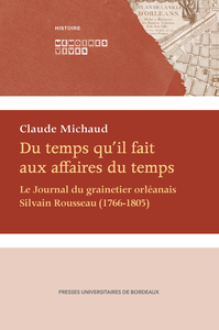 Picture of Du temps qu’il fait aux affaires du temps