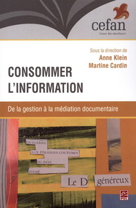 Picture of CONSOMMER L'INFORMATION DE LA GESTION A LA MEDIATION DOCUMENTAIRE