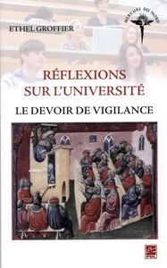 Image de REFLEXIONS SUR L'UNIVERSITE. LE DEVOIR DE VIGILANCE