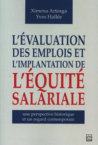 Picture of L'EVALUATION DES EMPLOIS ET L'IMPLANTATION DE L'EQUITE SALARIALE