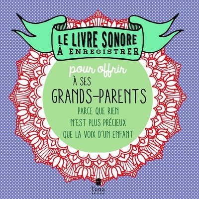 Image de Le livre à enregistrer et à offrir à ses grands parents