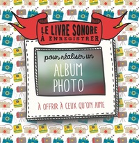 Image de Album photo - Le livre sonore à enregistrer