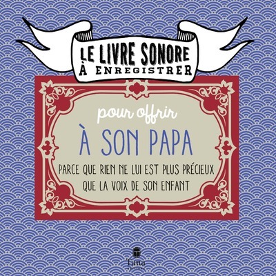 Image de Le livre à enregistrer pour offrir à son papa