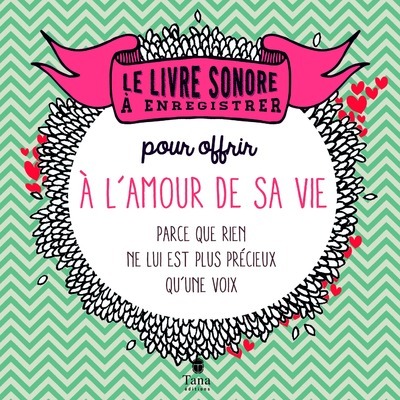 Image de Le livre à enregistrer pour offrir à l'amour de savie