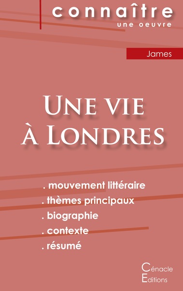 Image de Fiche de lecture Une vie à Londres de Henry James (analyse littéraire de référence et résumé complet)