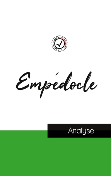 Image de Empédocle (étude et analyse complète de sa pensée)