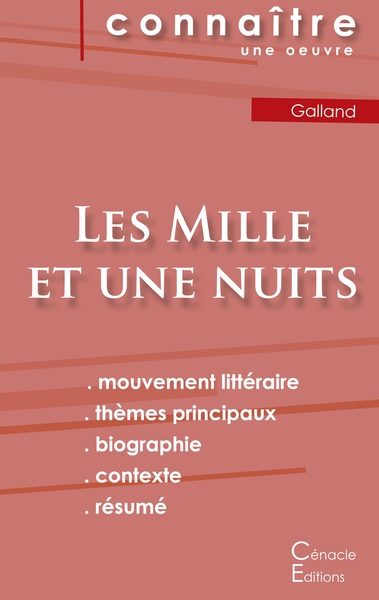 Picture of Fiche de lecture Les Mille et une nuits (Analyse littéraire de référence et résumé complet)
