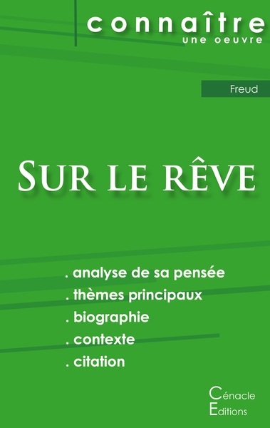 Image de Fiche de lecture Sur le rêve de Freud (analyse littéraire de référence et résumé complet)