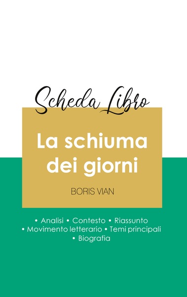 Image de Scheda libro La schiuma dei giorni di Boris Vian (analisi letteraria di riferimento e riassunto completo)