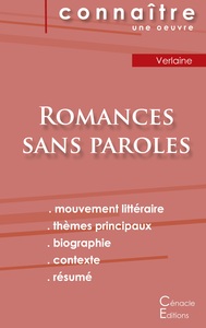 Picture of Fiche de lecture Romances sans paroles de Verlaine (Analyse littéraire de référence et résumé complet)