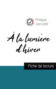 Picture of À la lumière d'hiver de Philippe Jaccottet (fiche de lecture et analyse complète de l'oeuvre)