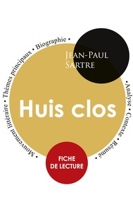 Picture of Fiche de lecture Huis clos (étude intégrale)