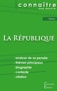 Image de Fiche de lecture La République de Platon (analyse littéraire de référence et résumé complet)