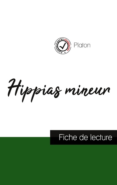 Picture of Hippas mineur de Platon (fiche de lecture et analyse complète de l'oeuvre)