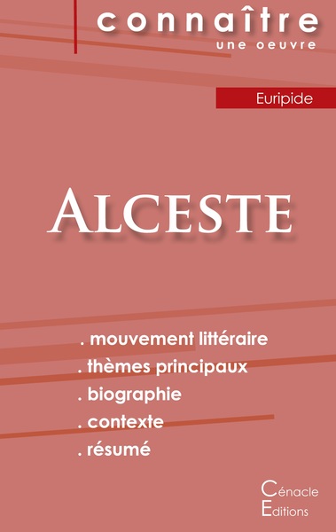 Picture of Fiche de lecture Alceste de Euripide (Analyse littéraire de référence et résumé complet)