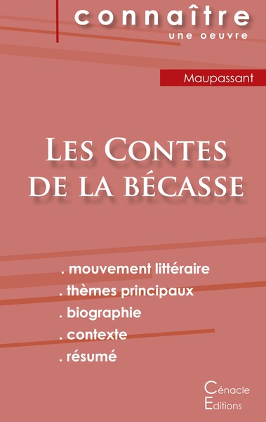 Picture of Fiche de lecture Les Contes de la bécasse de Maupassant (Analyse littéraire de référence et résumé complet)