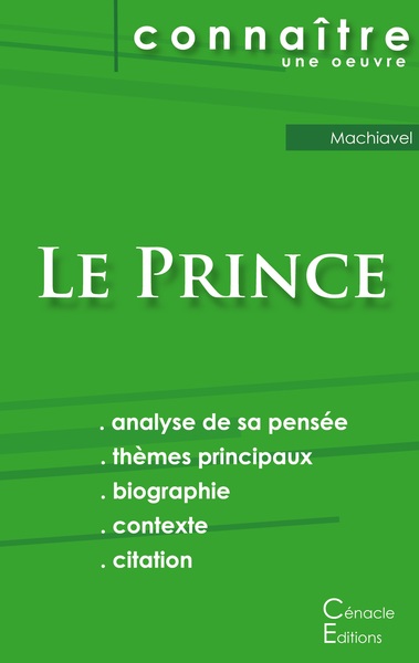 Image de Fiche de lecture Le Prince de Machiavel (Analyse philosophique de référence et résumé complet)