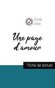 Picture of Une page d'amour de Émile Zola (fiche de lecture et analyse complète de l'oeuvre)