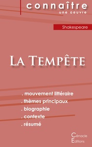 Image de Fiche de lecture La Tempête de William Shakespeare (analyse littéraire de référence et résumé complet)