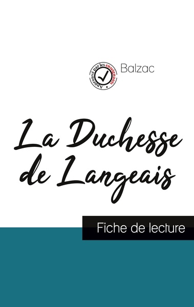 Image de La Duchesse de Langeais de Balzac (fiche de lecture et analyse complète de l'oeuvre)