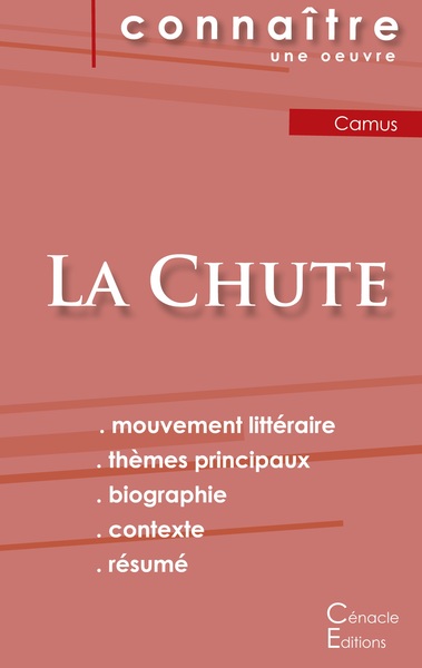 Image de Fiche de lecture La Chute de Albert Camus (analyse littéraire de référence et résumé complet)