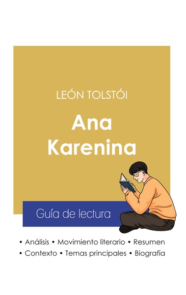 Image de Guía de lectura Ana Karenina de León Tolstói (análisis literario de referencia y resumen completo)