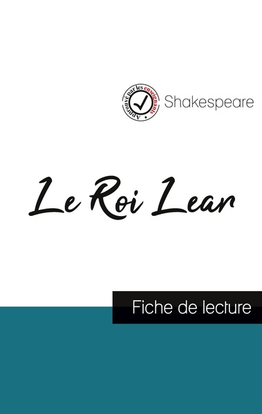 Image de Le Roi Lear de Shakespeare (fiche de lecture et analyse complète de l'oeuvre)