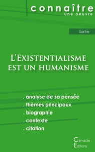 Image de Fiche de lecture L'Existentialisme est un humanisme de Jean-Paul Sartre (analyse littéraire de référence et résumé complet)