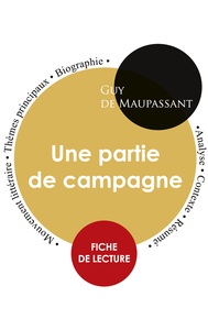 Image de Fiche de lecture Une partie de campagne (Étude intégrale)