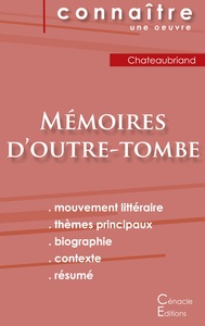 Picture of Fiche de lecture Mémoires d'outre-tombe de Chateaubriand (Analyse littéraire de référence et résumé complet)