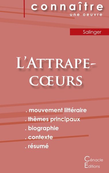 Image de Fiche de lecture L'Attrape-coeurs de Salinger (analyse littéraire de référence et résumé complet)