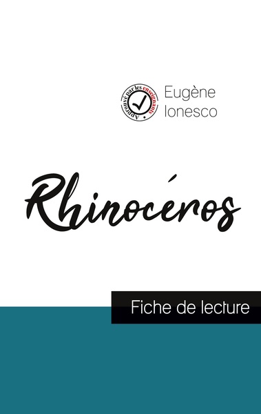 Picture of Rhinocéros de Ionesco (fiche de lecture et analyse complète de l'oeuvre)