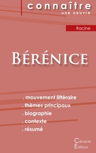Picture of Fiche de lecture Bérénice de Racine (Analyse littéraire de référence et résumé complet)