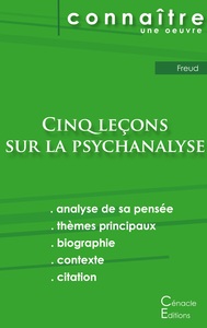 Image de Fiche de lecture Cinq leçons sur la psychanalyse de Freud (analyse littéraire de référence et résumé complet)