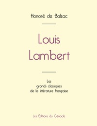 Picture of Louis Lambert de Balzac (édition grand format)
