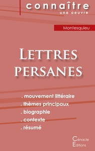 Image de Fiche de lecture Lettres persanes de Montesquieu (analyse littéraire de référence et résumé complet)