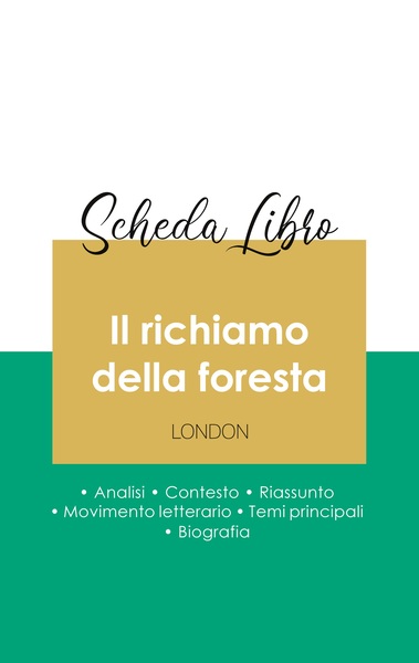 Image de Scheda libro Il richiamo della foresta di Jack London (analisi letteraria di riferimento e riassunto completo)