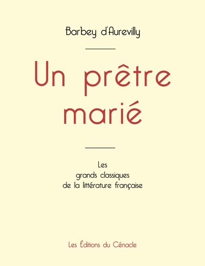 Picture of Un prêtre marié de Barbey d'Aurevilly (édition grand format)